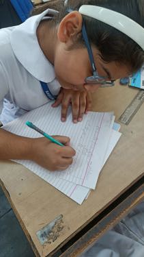 writing and poem recitation