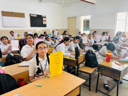 writing and poem recitation